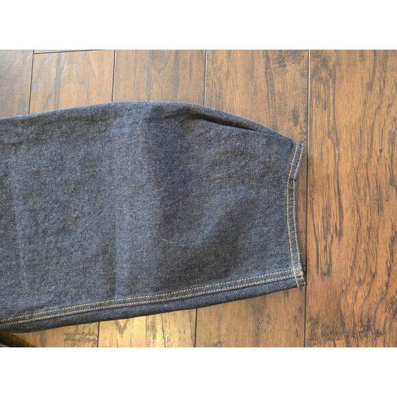 Tibi Indigo Denim Brancusi Jean Barrel Blue Women’s Size 32 / 14US NWT - Picture 9 of 16